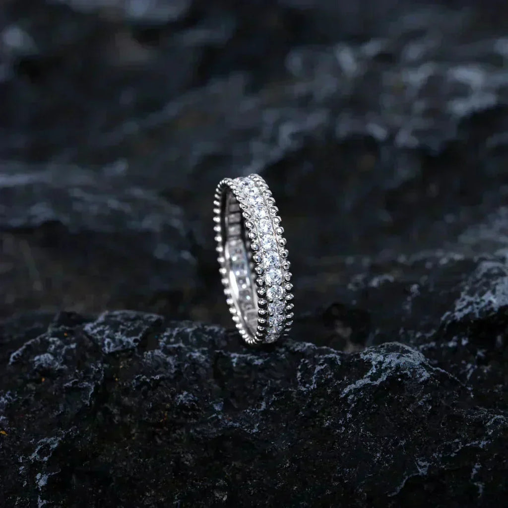 [Imperial] PERLEE DIAMOND SILVER RING