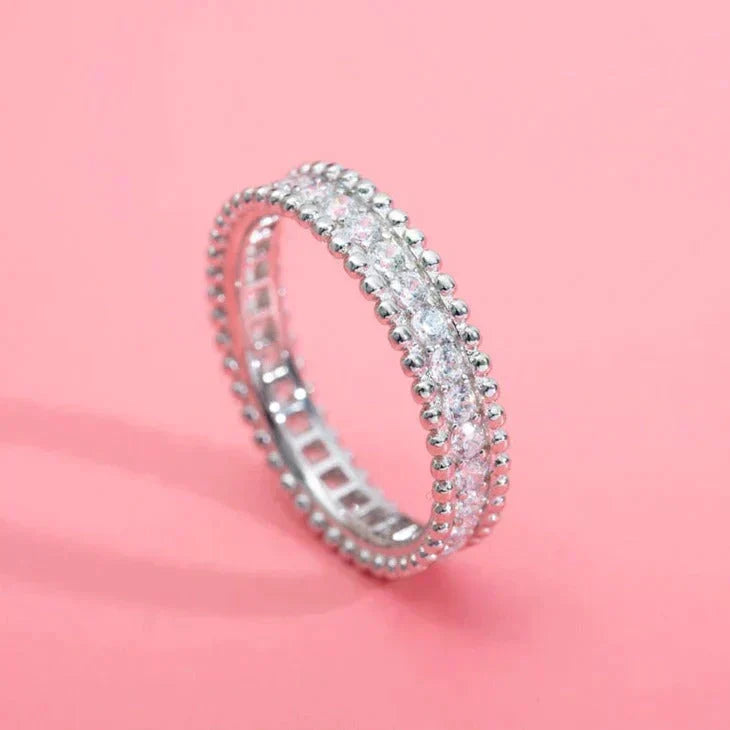 [Imperial] PERLEE DIAMOND SILVER RING