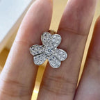 [Imperial] CLOVER COMOS DIAMOND EARRINGS SILVER