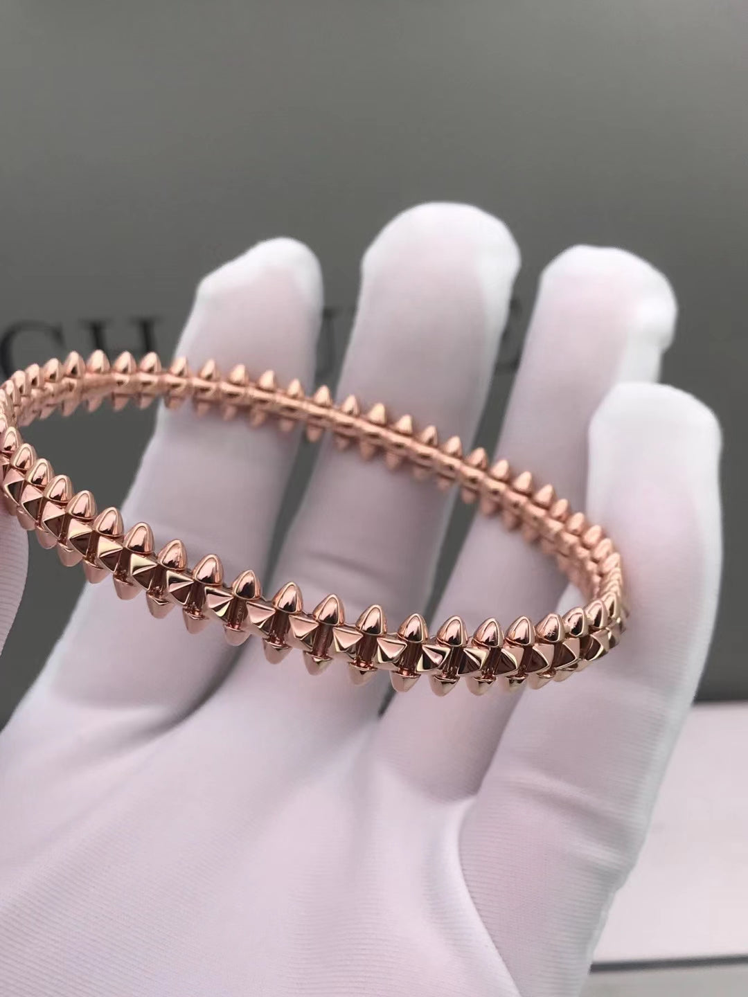[Imperial] CLASH PINK GOLD BRACELET