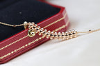 [Imperial] CLASH PINK GOLD NECKLACE