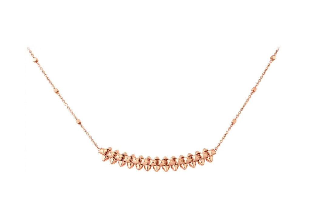 [Imperial] CLASH PINK GOLD NECKLACE