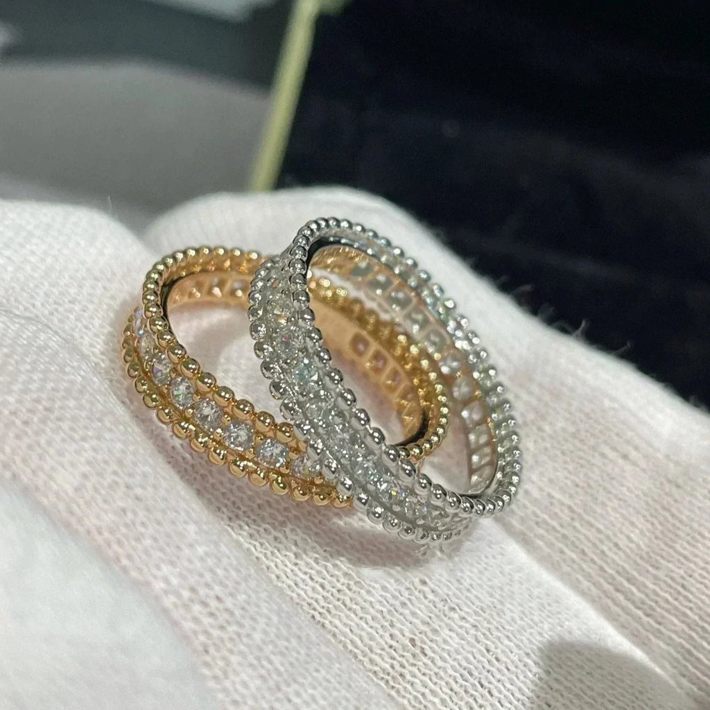 [Imperial] PERLEE DIAMOND ROSE GOLD RING
