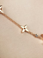 [Imperial] STAR AND SUN 7 MOTIFS GOLD BRACELET