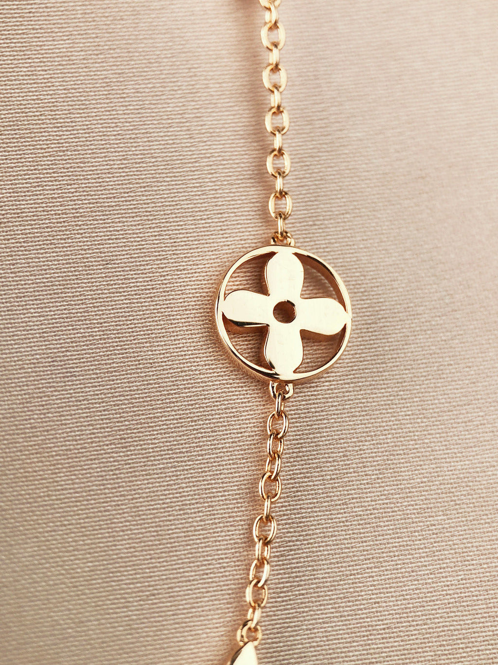 [Imperial] STAR AND SUN 7 MOTIFS GOLD BRACELET
