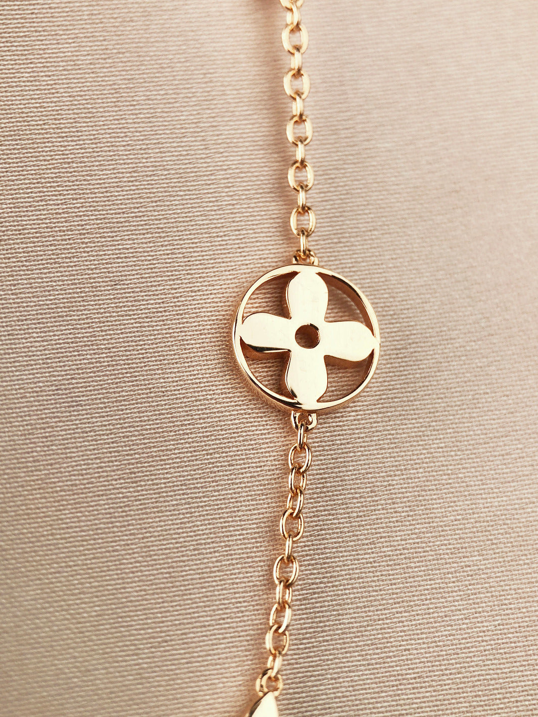 [Imperial] STAR AND SUN 7 MOTIFS GOLD BRACELET