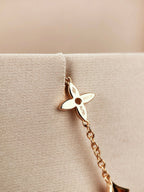 [Imperial] STAR AND SUN 7 MOTIFS GOLD BRACELET