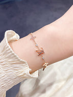 [Imperial] STAR AND SUN 7 MOTIFS GOLD BRACELET