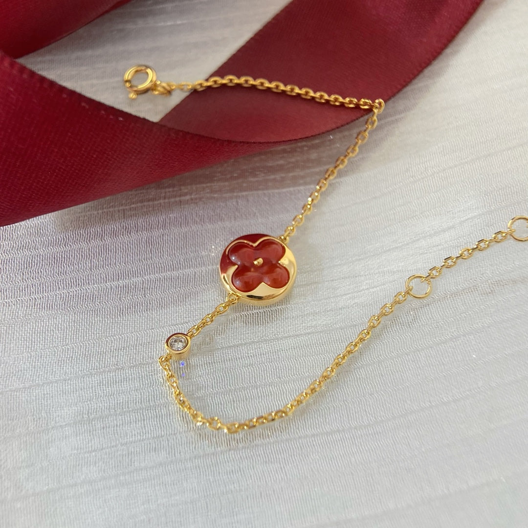 [Imperial] SUN PEDANT CARNELIAN BRACELET