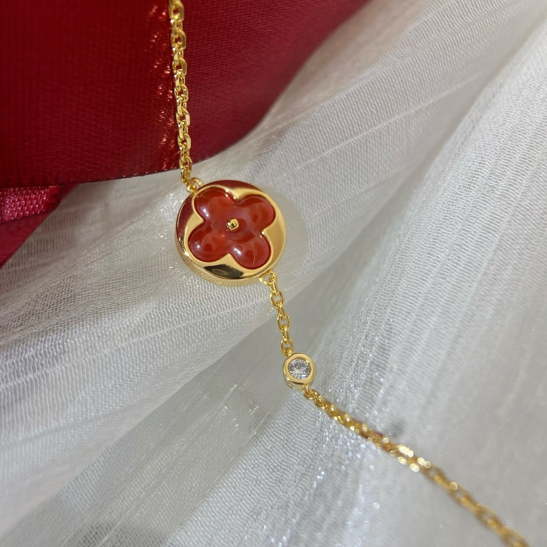 [Imperial] SUN PEDANT CARNELIAN BRACELET