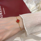 [Imperial] SUN PEDANT CARNELIAN BRACELET