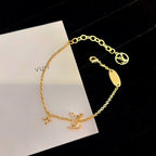[Imperial] LOGO STAR MOTIF GOLD BRACELET