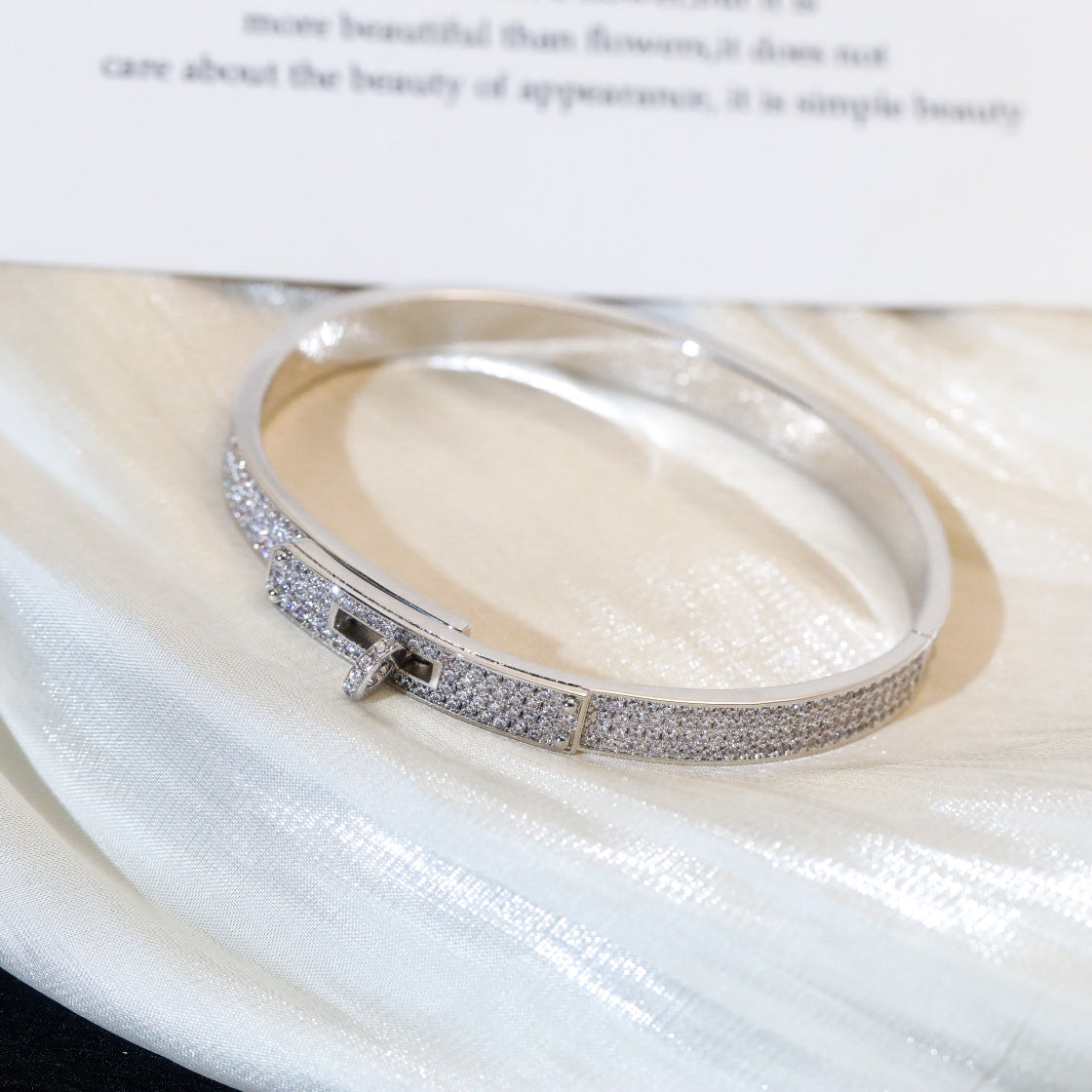 [Imperial] KELLY BRACELET DIAMOND PAVED