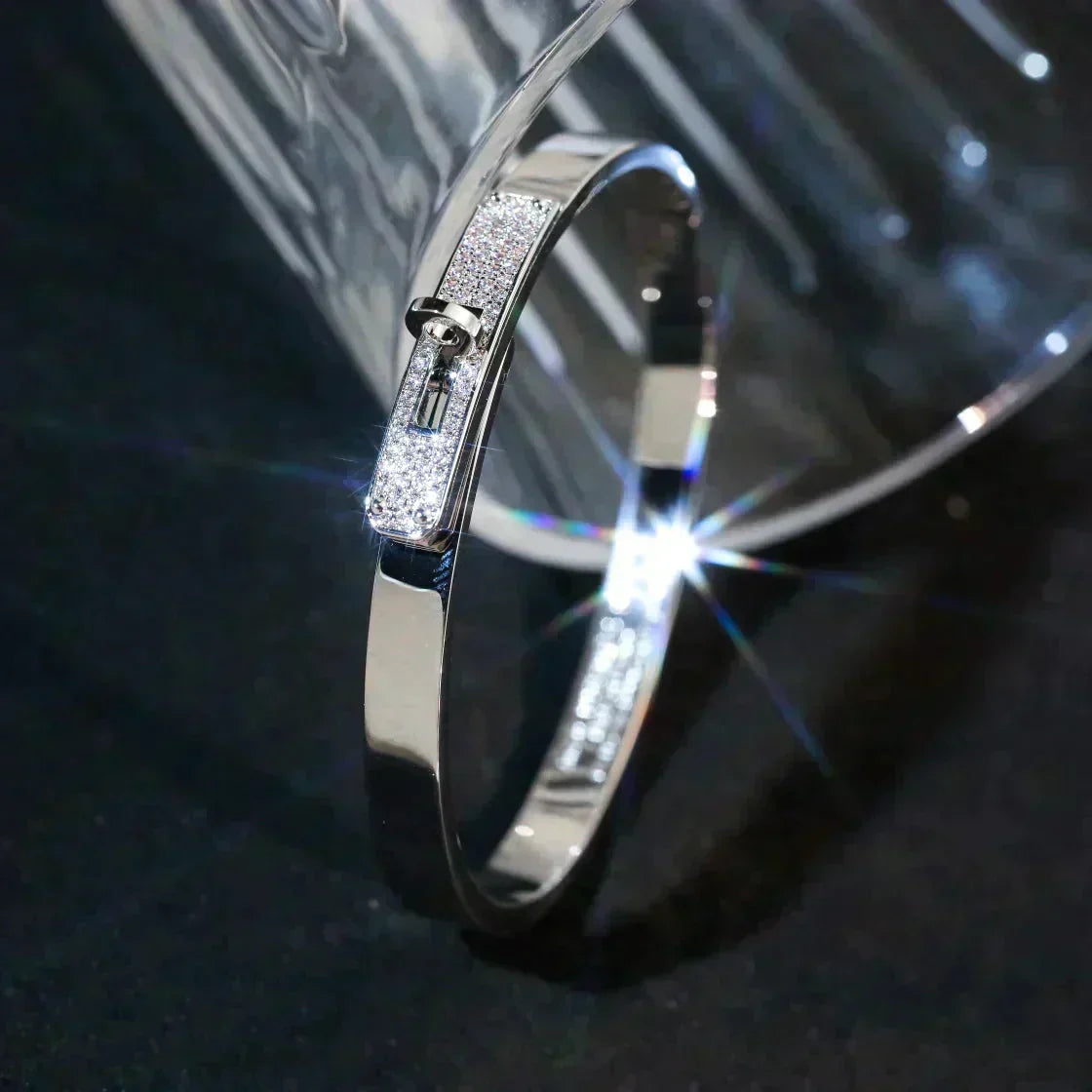 [Imperial] KELLY SILVER DIAMOND BRACELET