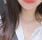 [Imperial] CLOVER MINI 9.5MM WHITE MOTHER-OF-PEARL NECKLACE