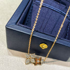 [Imperial] STAR BLOSSOM NECKLACE PINK GOLD DIAMONDS