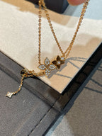 [Imperial] STAR BLOSSOM NECKLACE PINK GOLD DIAMONDS