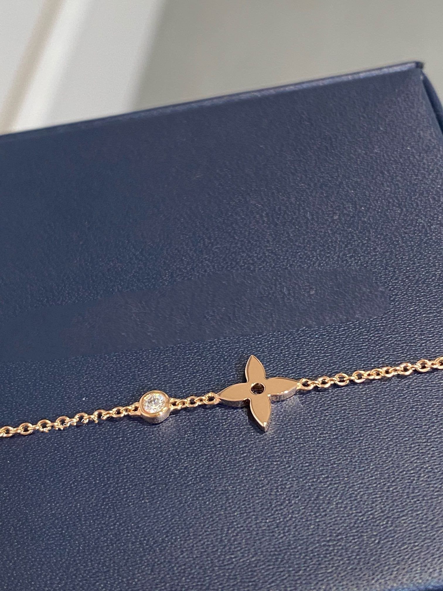 [Imperial] STAR DIAMOND PINK GOLD BRACELET