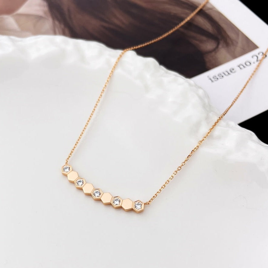 [Imperial] BEE MY LOVE DIAMOND NECKLACE