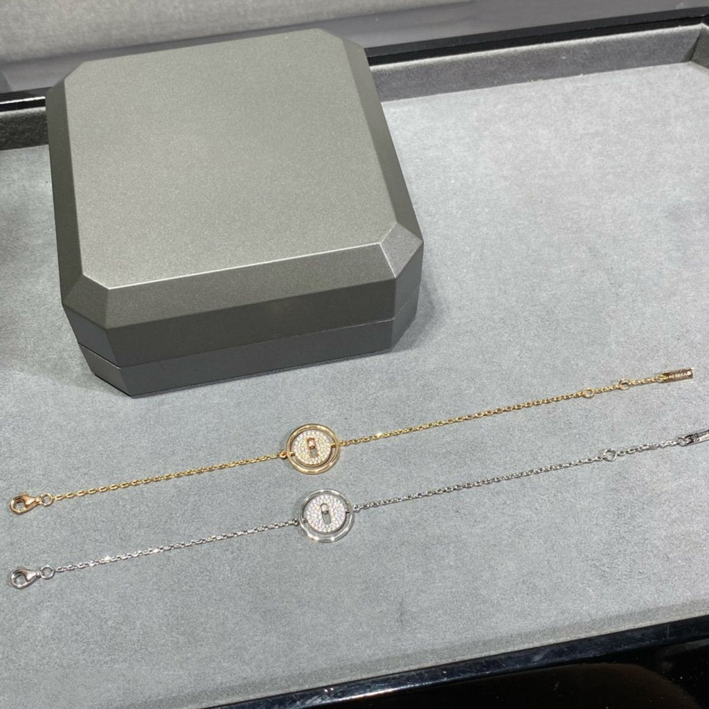 [Imperial] LUCKY MOVE DIAMOND PAVED BRACELET