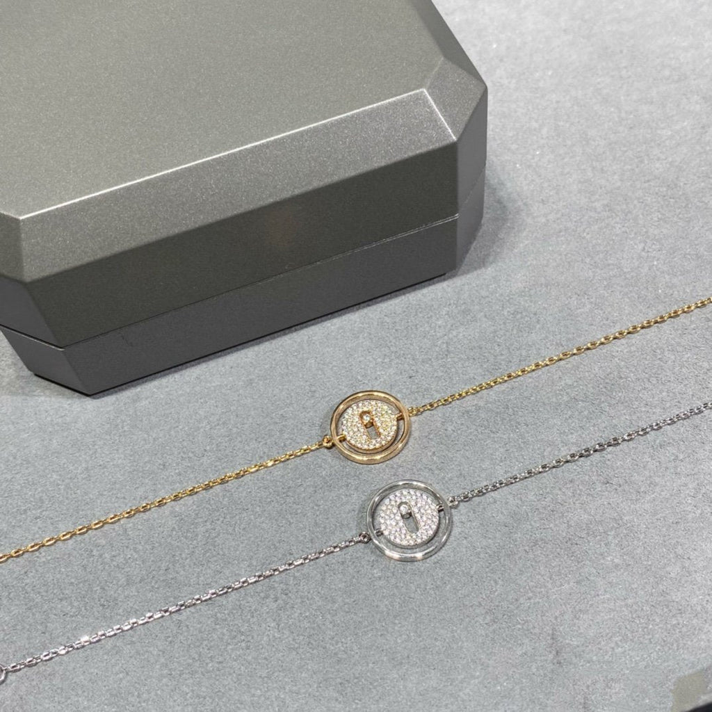 [Imperial] LUCKY MOVE DIAMOND PAVED BRACELET