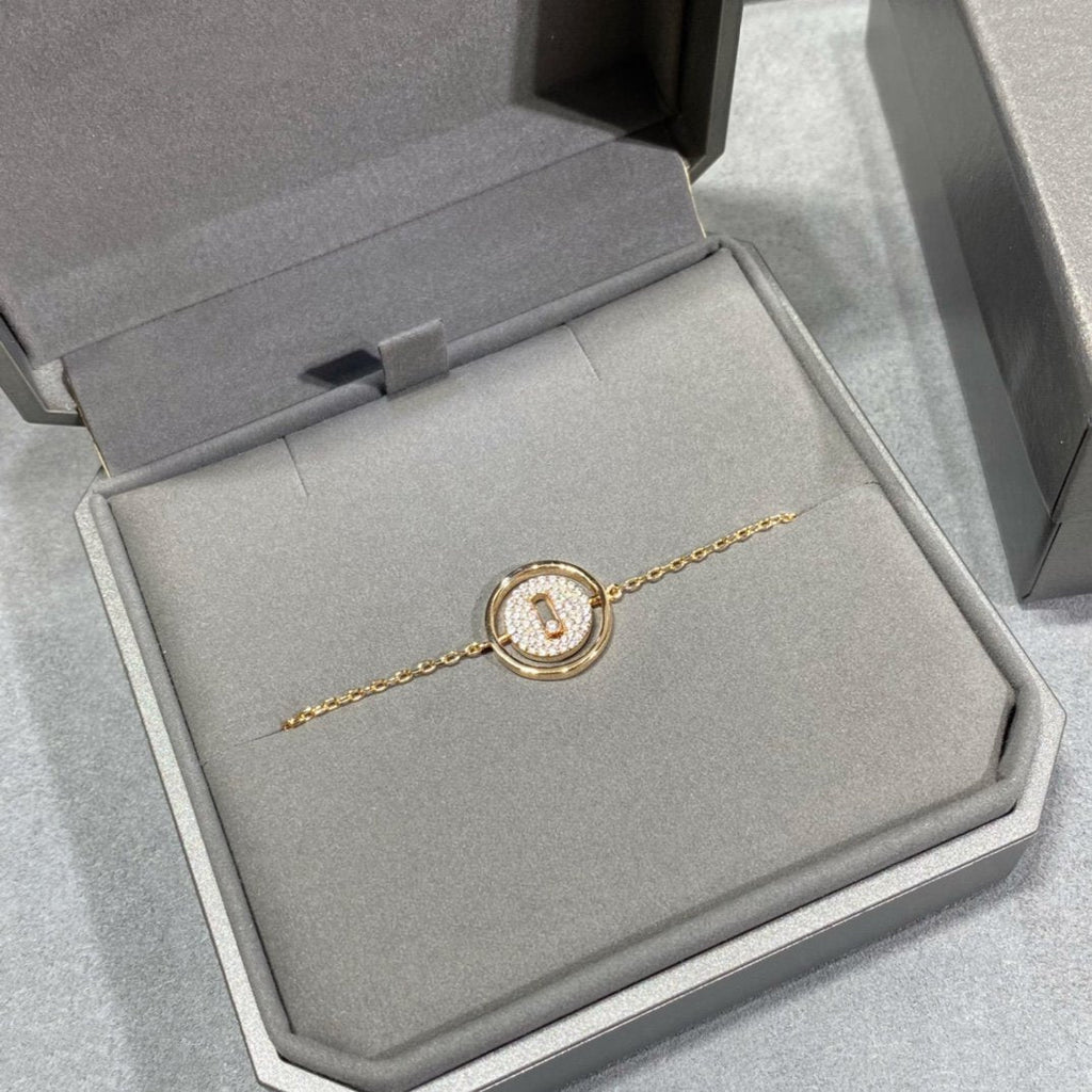 [Imperial] LUCKY MOVE DIAMOND PAVED BRACELET