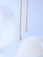 [Imperial] H CAGE PINK GOLD NECKLACE