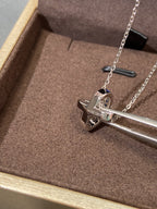 [Imperial] LIENS DIAMOND SILVER NECKLACE