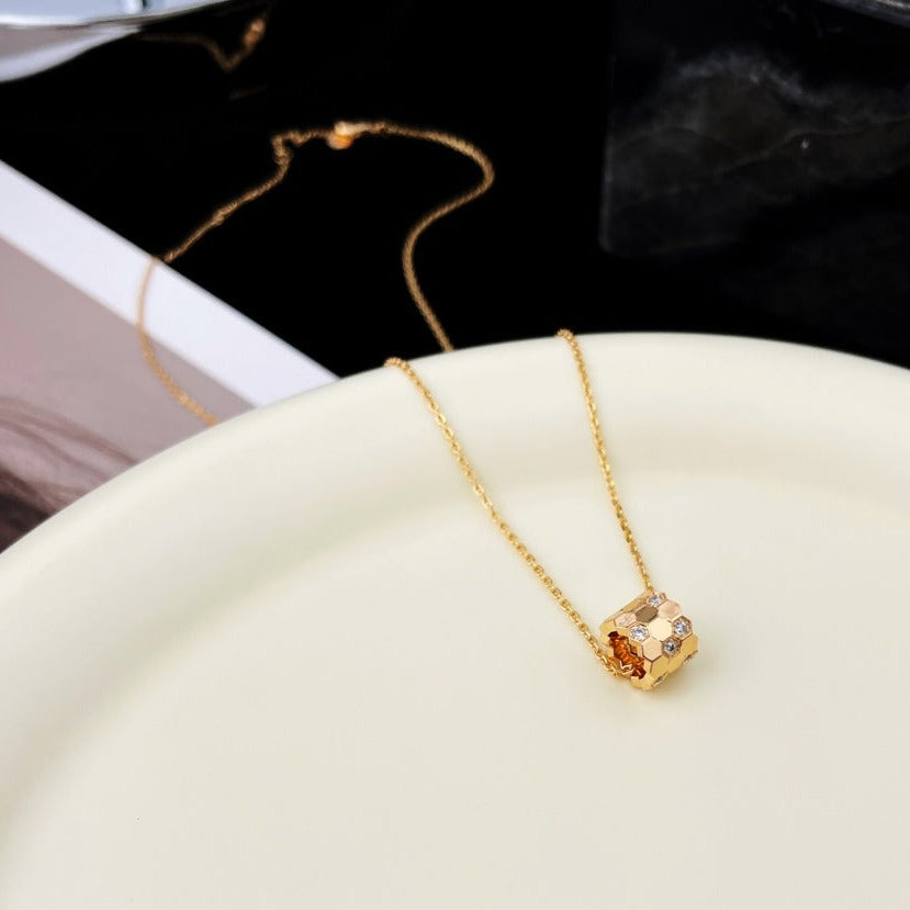 [Imperial] BEE MINI PEDANT DIAMOND NECKLACE