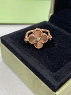 [Imperial] CLOVER RIVERSIBLE ROSE GOLD RING