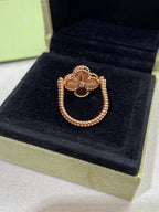 [Imperial] CLOVER RIVERSIBLE ROSE GOLD RING