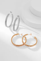 [Imperial] CLASH HOOP EARRINGS