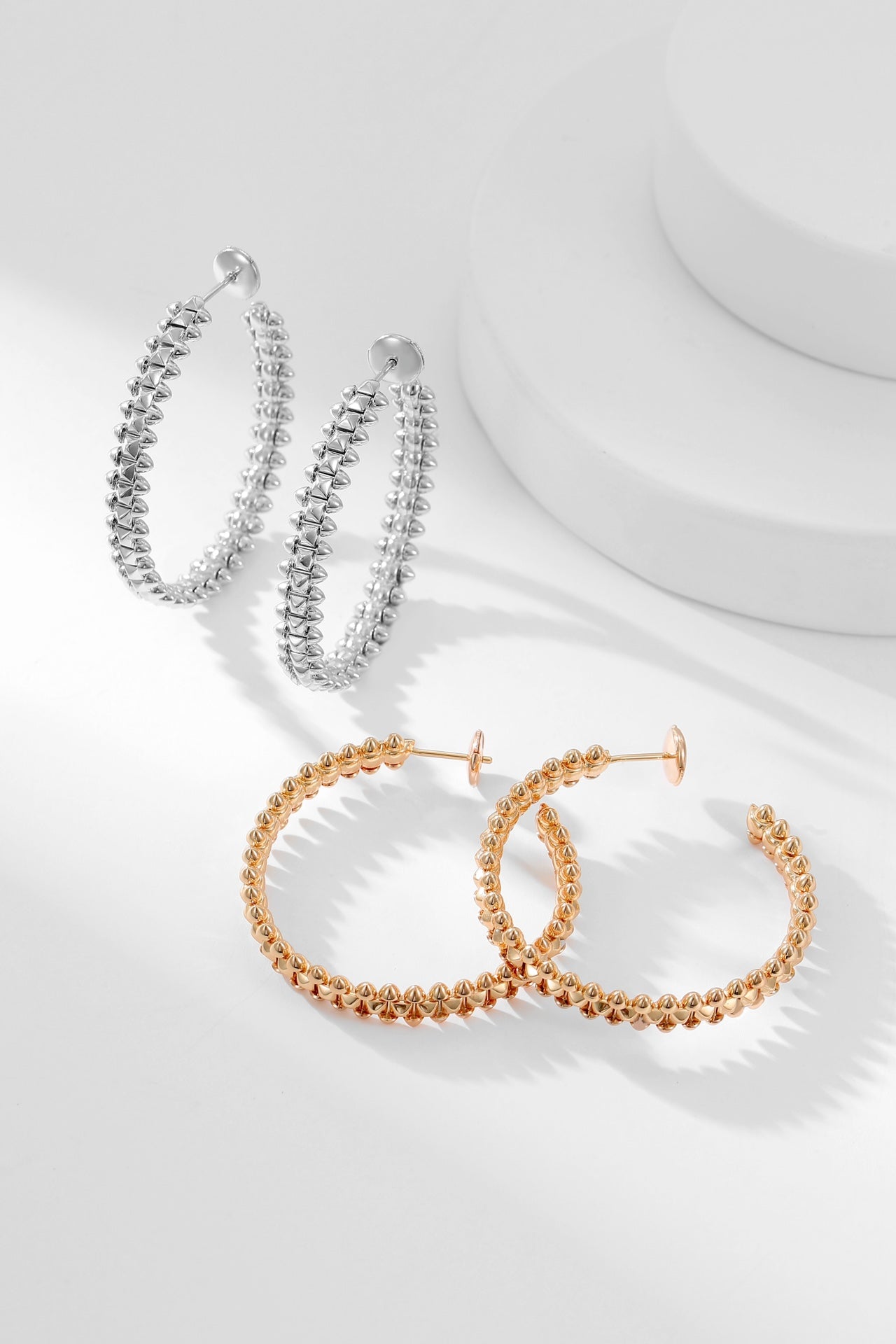 [Imperial] CLASH HOOP EARRINGS