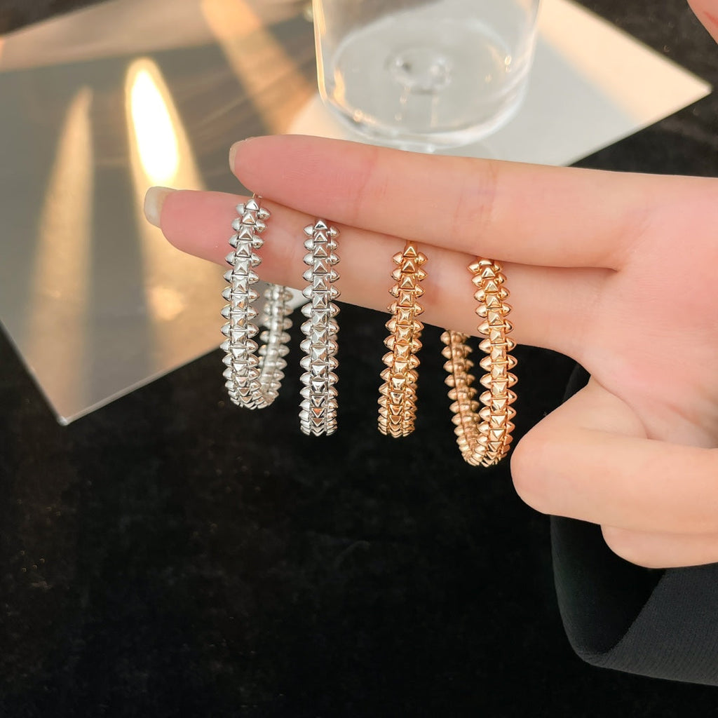 [Imperial] CLASH HOOP EARRINGS