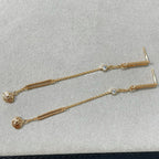 [Imperial] CHAINE CHAOS DIAMOND DROP EARRINGS