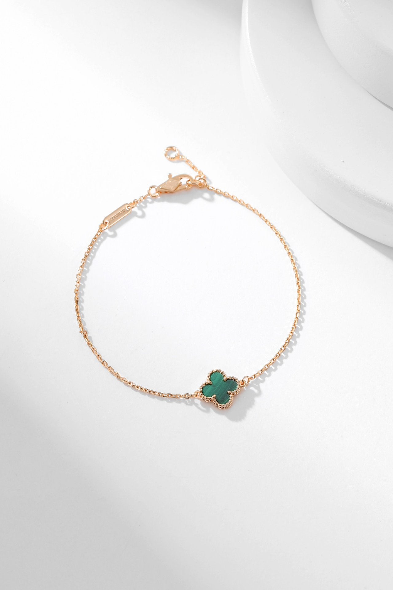 [Imperial] CLOVER BRACELET MALACHITE 1 MOTIF