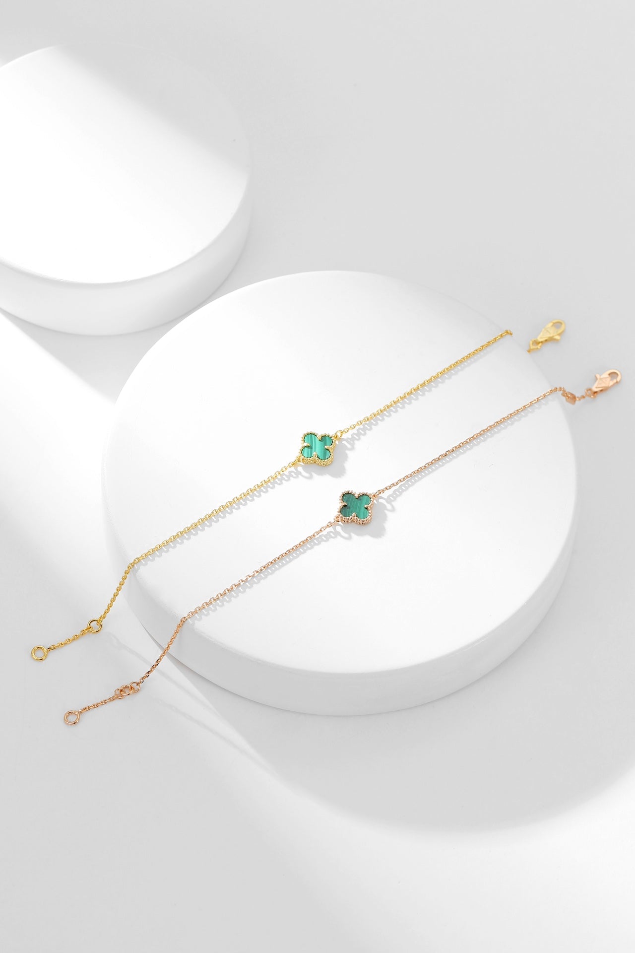 [Imperial] CLOVER BRACELET MALACHITE 1 MOTIF