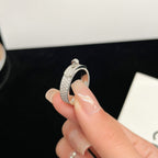 [Imperial] KELLY SILVER DIAMOND RING