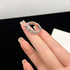 [Imperial] KELLY SILVER DIAMOND RING