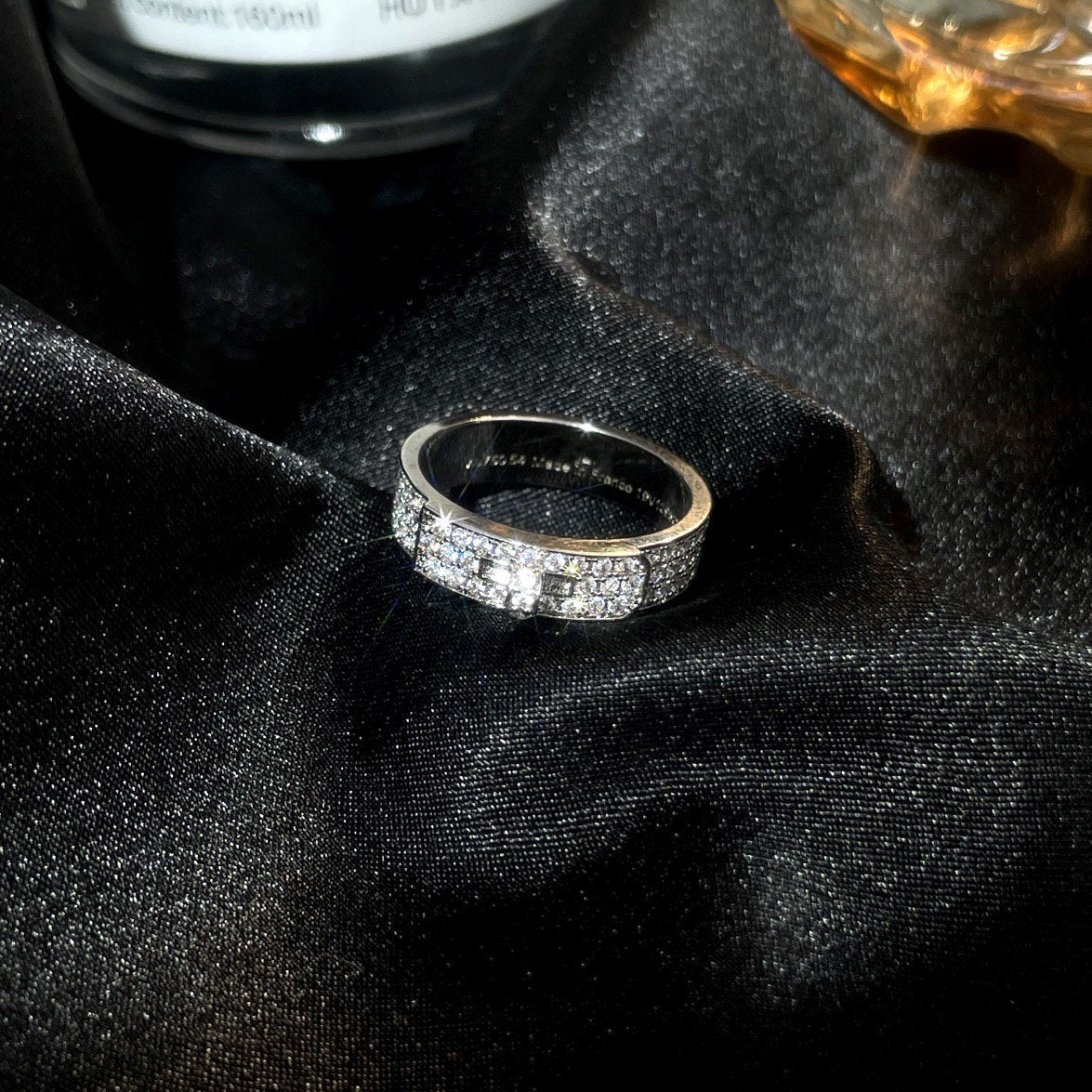 [Imperial] KELLY SILVER DIAMOND RING