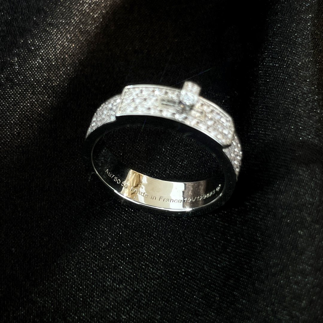 [Imperial] KELLY SILVER DIAMOND RING