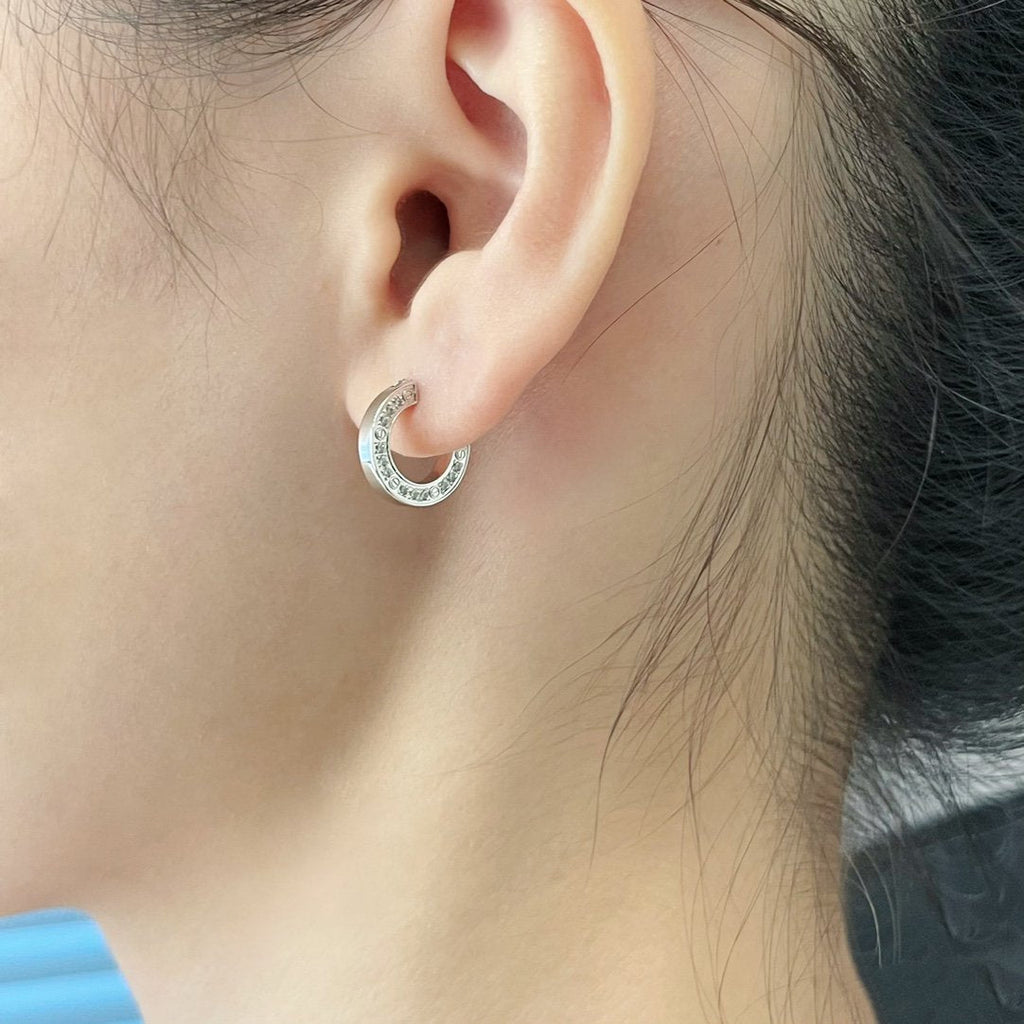 [Imperial] LOVE DIAMOND EARRINGS
