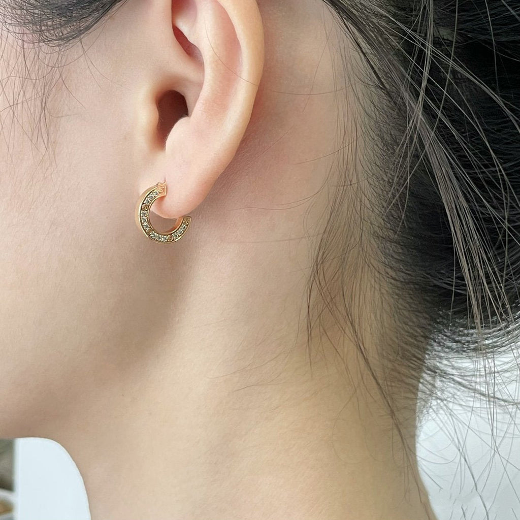 [Imperial] LOVE DIAMOND EARRINGS