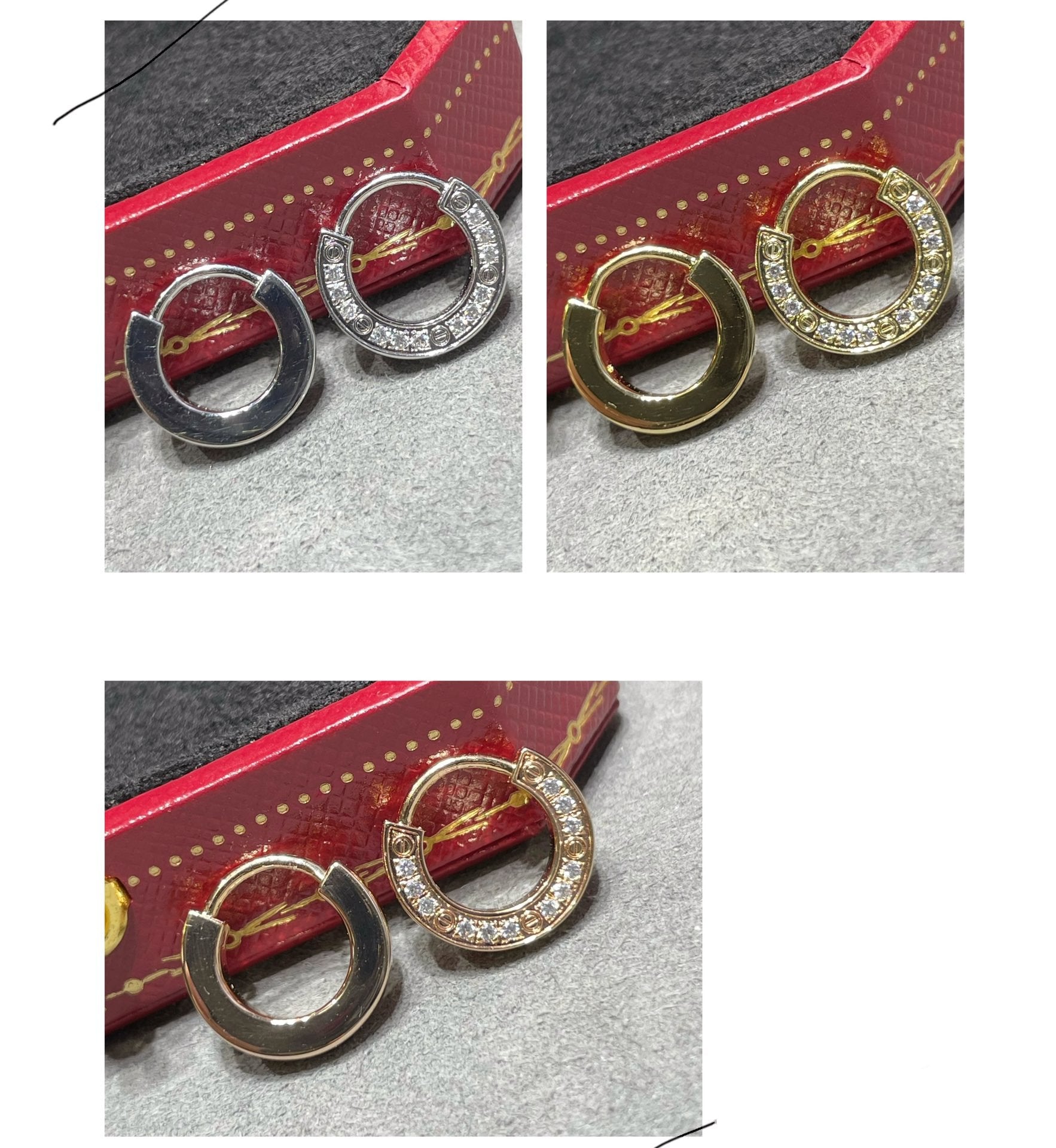 [Imperial] LOVE DIAMOND EARRINGS