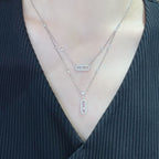 [Imperial] MOVE 2 ROW DIAMOND NECKLACE
