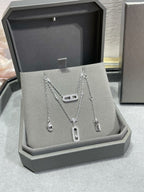 [Imperial] MOVE 2 ROW DIAMOND NECKLACE