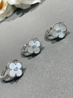 [Imperial] CLOVER SILVER MOP DIAMOND RING