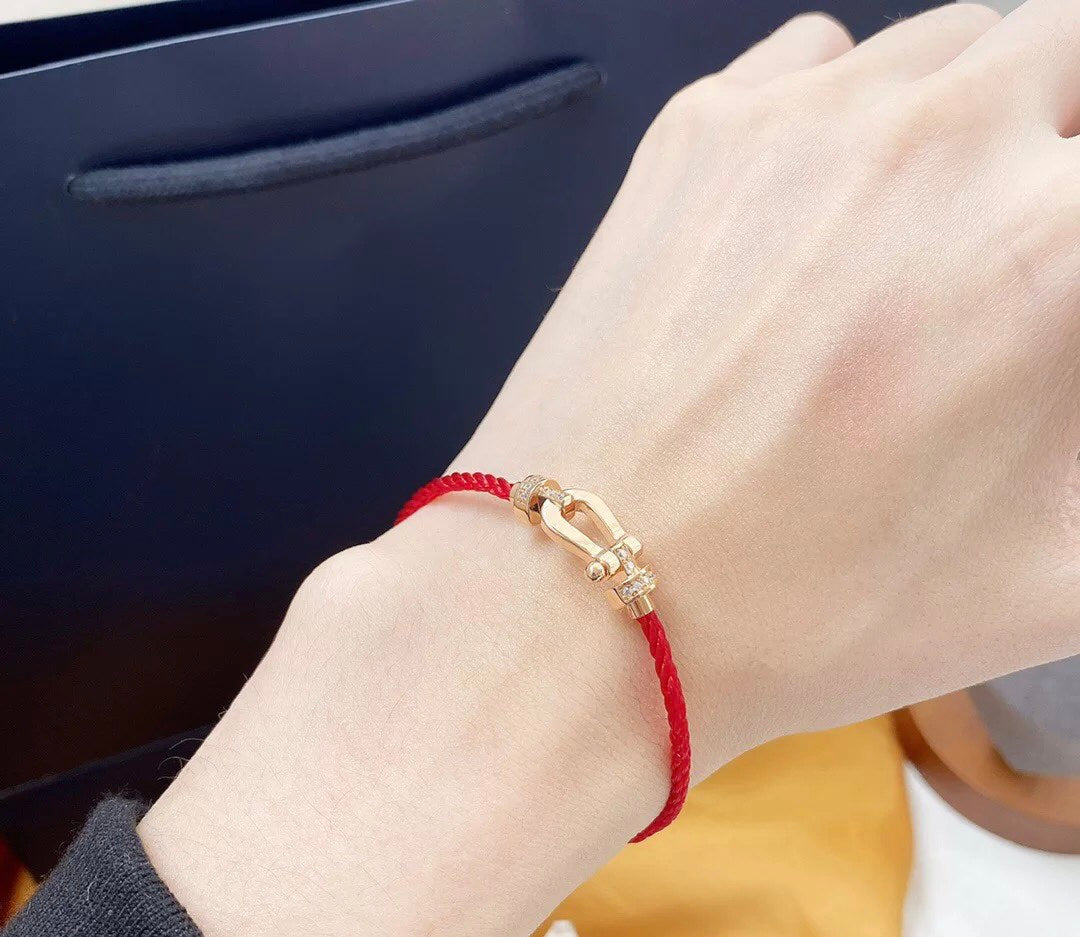 [Imperial] FORCE 10 HALF DIAMOND PINK GOLD RED CORDERI LARGE AND MEDIUM MODEL