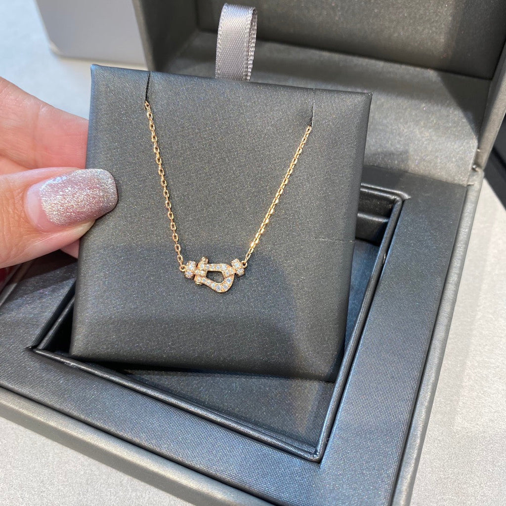 [Imperial] FORCE 10 DIAMOND PINK GOLD NECKLACE MINI MODEL