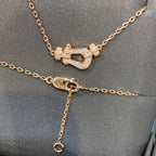 [Imperial] FORCE 10 DIAMOND PINK GOLD NECKLACE MINI MODEL